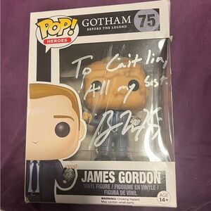 Gotham Pop! Heroes James Gordon Vinyl Figure SIGNED by Bob McKenzie